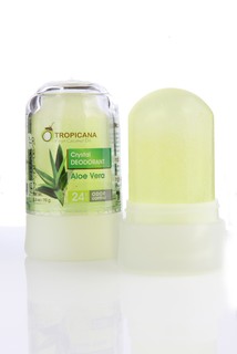 Натуральный дезодорант кристалл Tropicana с экстрактом Алое вера, 70 гр