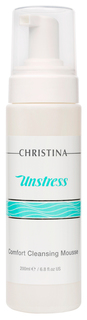 Мусс для лица Christina Unstress Comfort Cleansing Mousse 200 мл