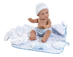 Кукла-Пупс в голубом 33 см Arias Т11079