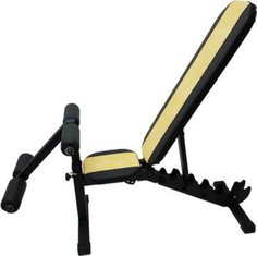 Скамья универсальная Sportlim Orion Lite Yellow + Упор для пресса