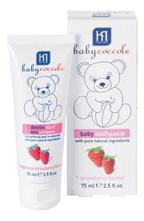 Детская зубная паста Babycoccole Детская Зубная Паста Со Вкусом Клубники 75 Мл