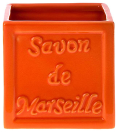 Стакан для зубных щеток Savon De Marseille Красный Spirella
