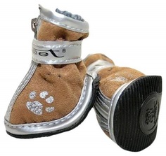 Обувь для собак Triol размер XS, 4 шт коричневый