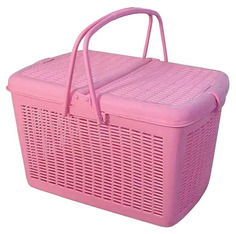Переноска Triol 24x41x24см 19831 розовый