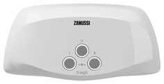 Водонагреватель проточный Zanussi 3-logic 3.5 TS (душ+кран) white