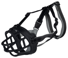 Намордник для собак Trixie Bridle Leather XL, черный