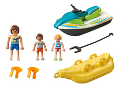 Игровой набор Playmobil PLAYMOBIL Гидроцикл с лодкой банан