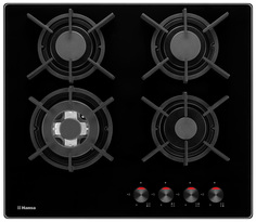 Встраиваемая варочная панель газовая Hansa BHKS61138 Black