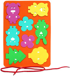 Шнуровка-сортер ELBASCOTOYS Животные (01-007)