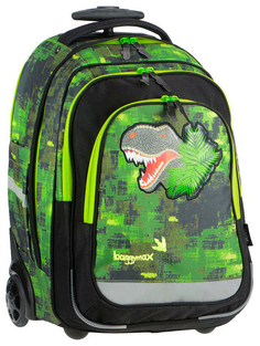 Ранец на колесах Step by Step BaggyMax Trolley 35 л Зеленый/Черный Hama