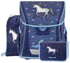 Ранец с наполнением Step by Step BaggyMax Fabby Modern Horse 18 л Синий Hama