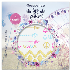 Наклейки-тату Essence для тела и пальцев