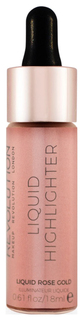 Хайлайтер Makeup Revolution Liquid Highlighter Rose Gold 18 мл