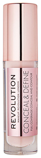 Консилер Makeup Revolution Conceal and Define C0,5 3,4 мл