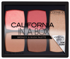 Палетка бронзеров и румян Catrice California In A Box Bronzer & Blush Palette, 010