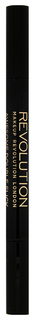 Подводка для глаз Makeup Revolution Awesome Double Flick Thick and Thin Black