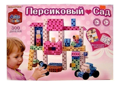 Конструктор пластиковый ЗНАТОК Персиковый сад 300 деталей