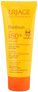 Детский солнцезащитный лосьон Uriage Bariesun Lotion For Children SPF 50+, 100 мл