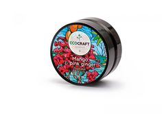 Скраб для лица Экокрафт для нормальной кожи Манго и розовый имбирь 60 мл Eco Craft