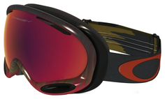 Горнолыжная маска Oakley A Frame 2.0 2016/2017 черная/темно-красная