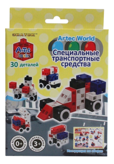 Конструктор пластиковый ЗНАТОК Специальные транспортные средства