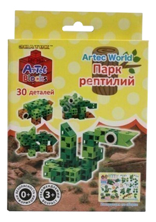 Конструктор пластиковый ЗНАТОК Парк рептилий