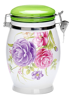 Банка для хранения LORAINE Камелия 900 мл LR (х24)