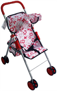 Коляска для кукол 1 Toy T57313 White+red