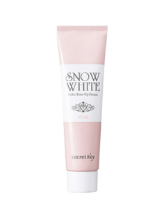Крем для лица осветляющий Snow White Color Tone Up Cream_Pink Secret Key