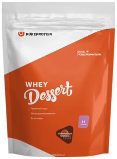 Протеин PureProtein Whey Dessert 420 г шоколадный трюфель