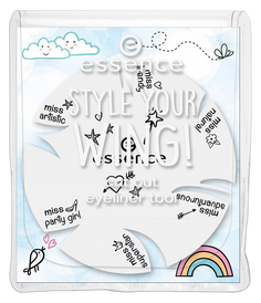 Набор трафаретов Essence Style your wing! cut out eyeliner tool 3 шт