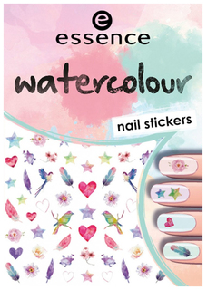 Наклейки для ногтей essence Watercolour Nail Stickers