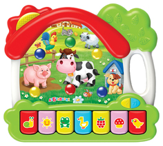 Игрушка Азбукварик Музыкальный домик Ферма 28208-4