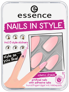 Накладные ногти Essence Nails In Style 03 Pink Is Perfect 12 шт