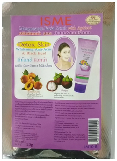 Скраб для лица ISME С абрикосом для проблемной кожи 20 г