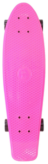 Скейтборд Y-Scoo Big Fishskateboard 27" 402-P с сумкой Pink Black