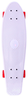 Скейтборд Y-Scoo Big Fishskateboard 27" 402-W с сумкой White Red