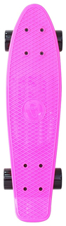 Скейтборд Y-Scoo Fishskateboard 22" 401-P с сумкой Pink Black