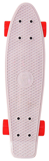 Скейтборд Y-Scoo Fishskateboard 22" 401-G с сумкой Grey Red