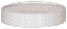 Мыльница Spirella Tube Ribbed Белый