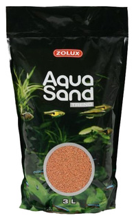 Песок Zolux Aquasand Trend Savannah Orange для аквариума, оранжевый, (3 л (4,72 кг))