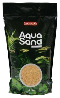 Песок Zolux Aquasand Trend Yellow Cinnamon для аквариума желтый (корица), (3 л (4,72 кг))