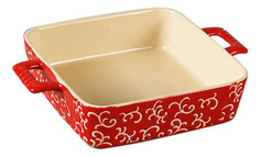 Форма для запекания квадратная, 32х23х7 см, красная TM Appetite
