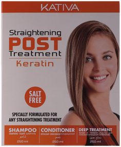 Набор средств для волос Kativa Straightening Post Treatment