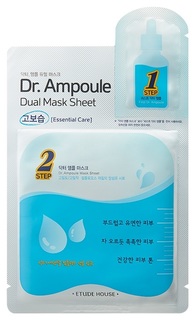 Маска для лица Etude House Dr. Ampoule Dual Mask Sheet Essential Care 24 мл