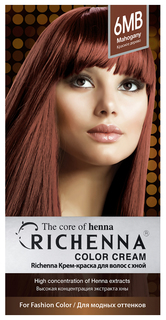 Краска для волос RICHENNA Color Cream 6MB Mahogany