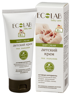 Детский крем Ecolab 0+ под подгузник 100 мл EO Laboratorie