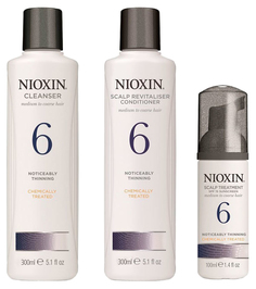 Набор средств для волос Nioxin System 6 Kit 300 мл+300 мл+100 мл
