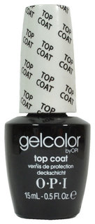 Закрепитель лака для ногтей OPI Gelcolor Top Coat 15 мл