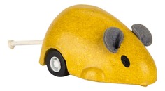 Деревянная игрушка для малышей PlanToys Заводная деревянная мышь